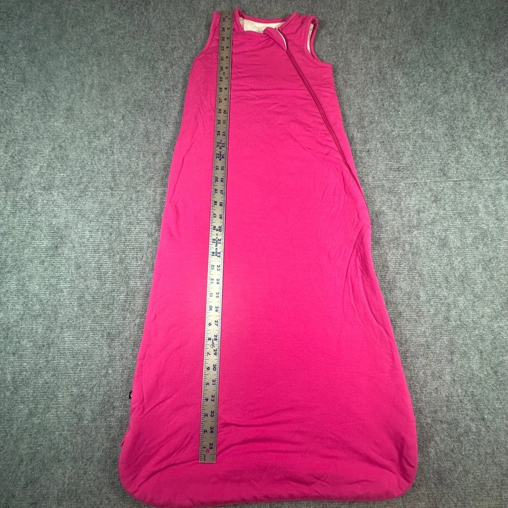Kyte Baby Sleep Bag 1.0 TOG Pink Bamboo Rayon Wearable Blanket Size Large